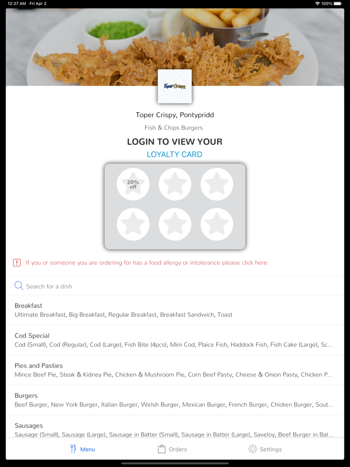 Toper Crispy, Pontypridd