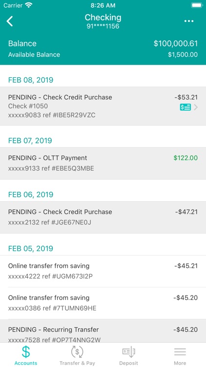West Texas Credit Union Mobile screenshot-3
