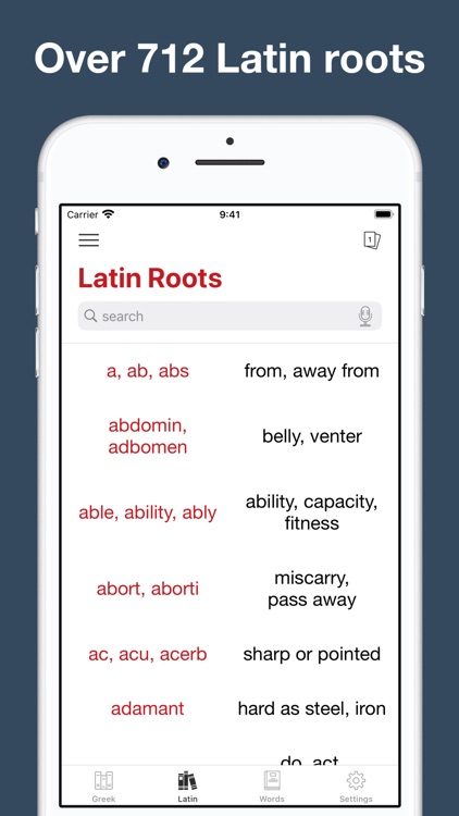 Greek and Latin Roots screenshot-6