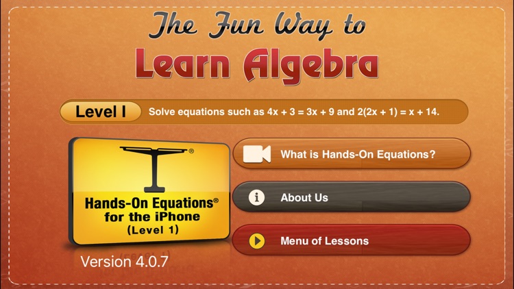 Hands-On Equations 1 screenshot-0