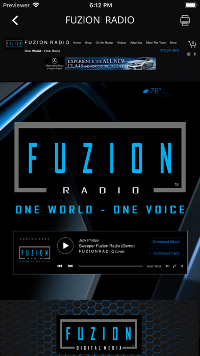 My Fuzion Radio screenshot 3