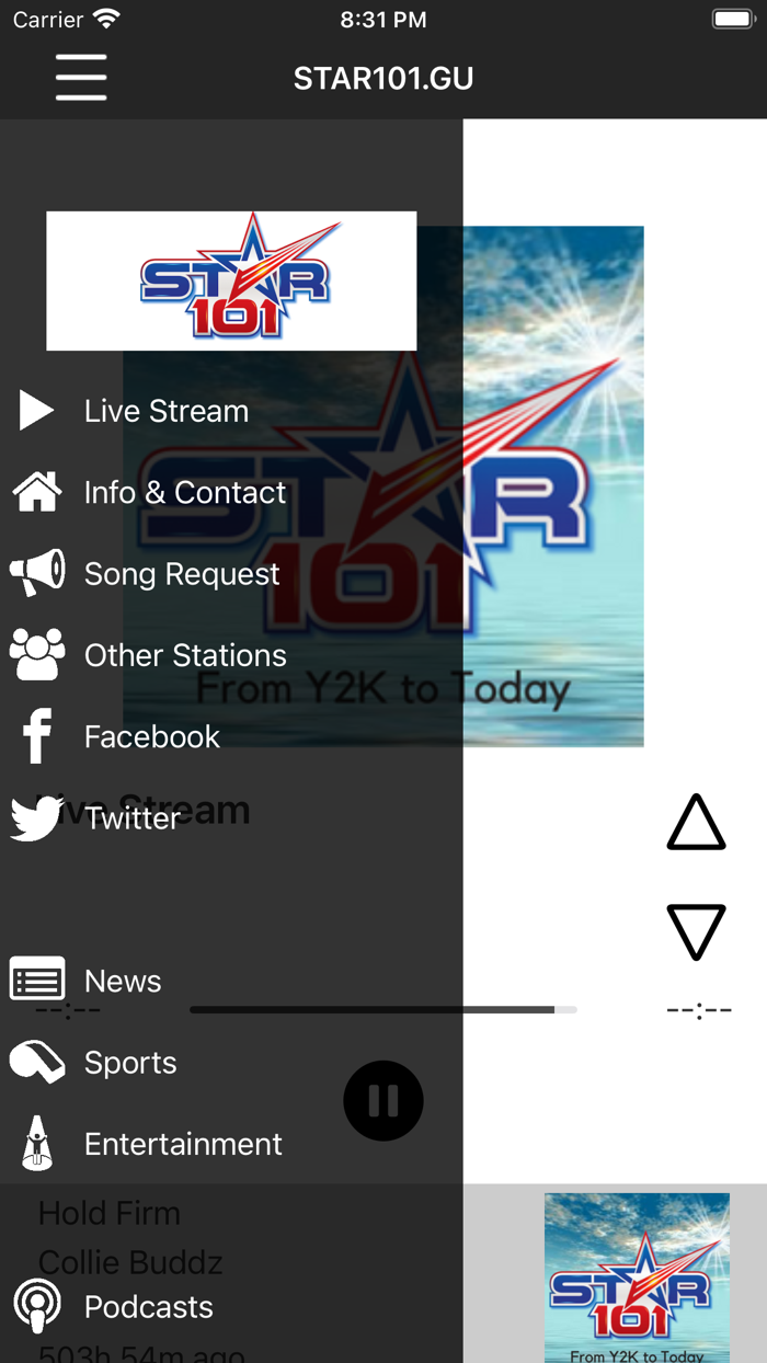 STAR101 Stream Player
