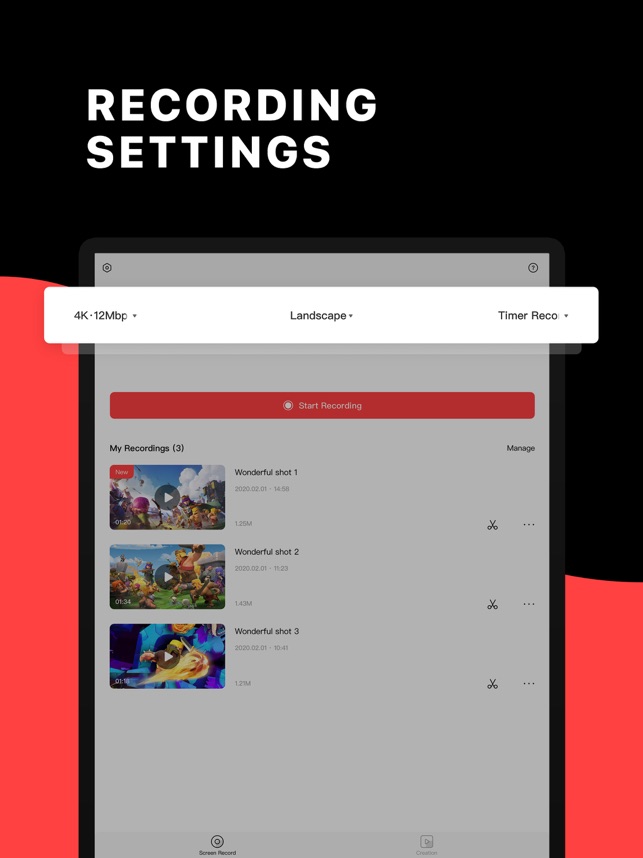 Screen Recorder On The App Store - reco app how to play roblox games on reco app