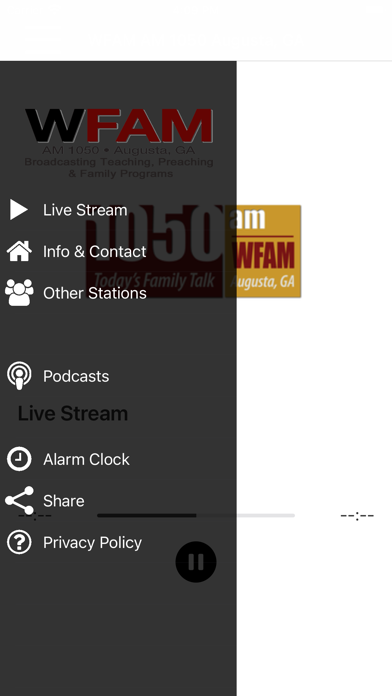 How to cancel & delete WFAM 1050 AM Radio from iphone & ipad 3