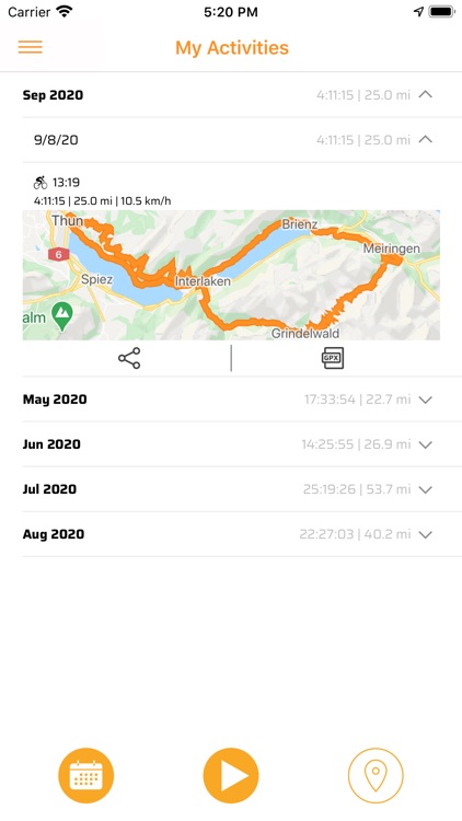 Bike Tracker Cycling Computer screenshot-5