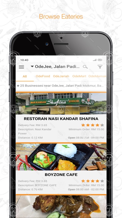 Odejee App