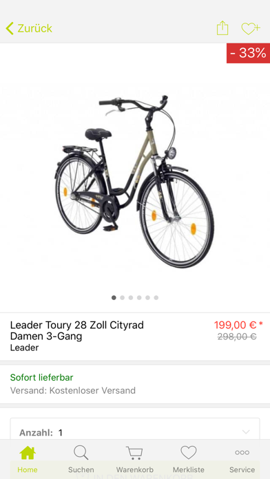 Tretwerk Fahrrad Online-Shop screenshot 3