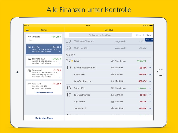 Postbank Finanzass. für iPad