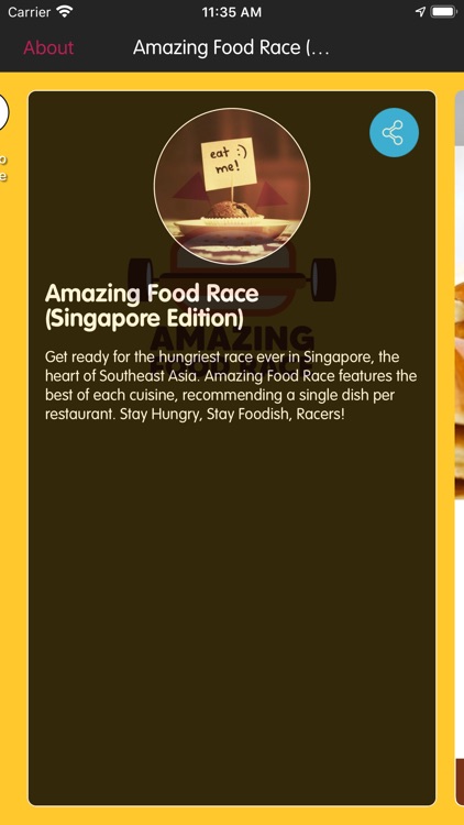 Amazing Food Race