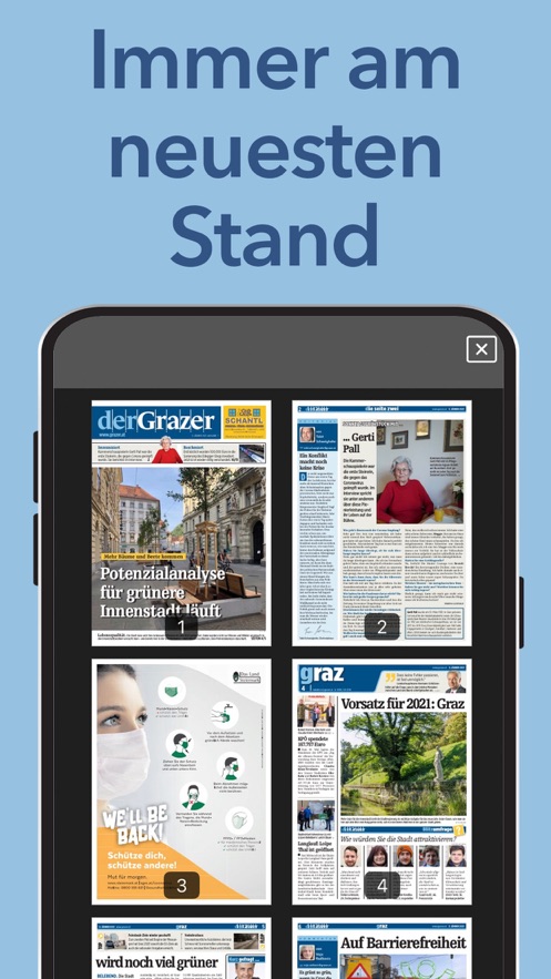 der Grazer E-Paper Zeitungapp设计与开发