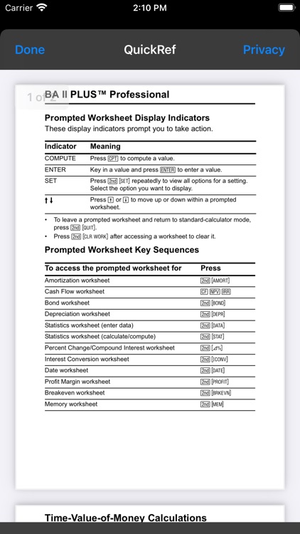 BA II Plus™ Financial Calc screenshot-5