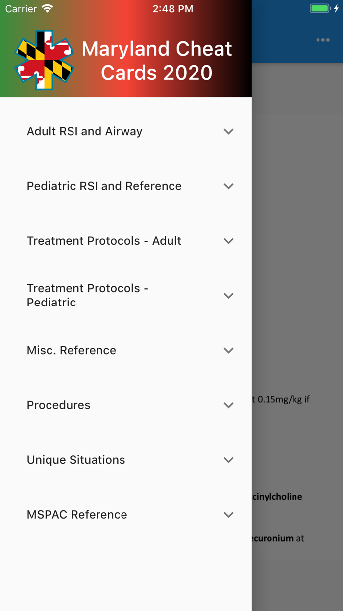 Maryland EMS Protocols 2020