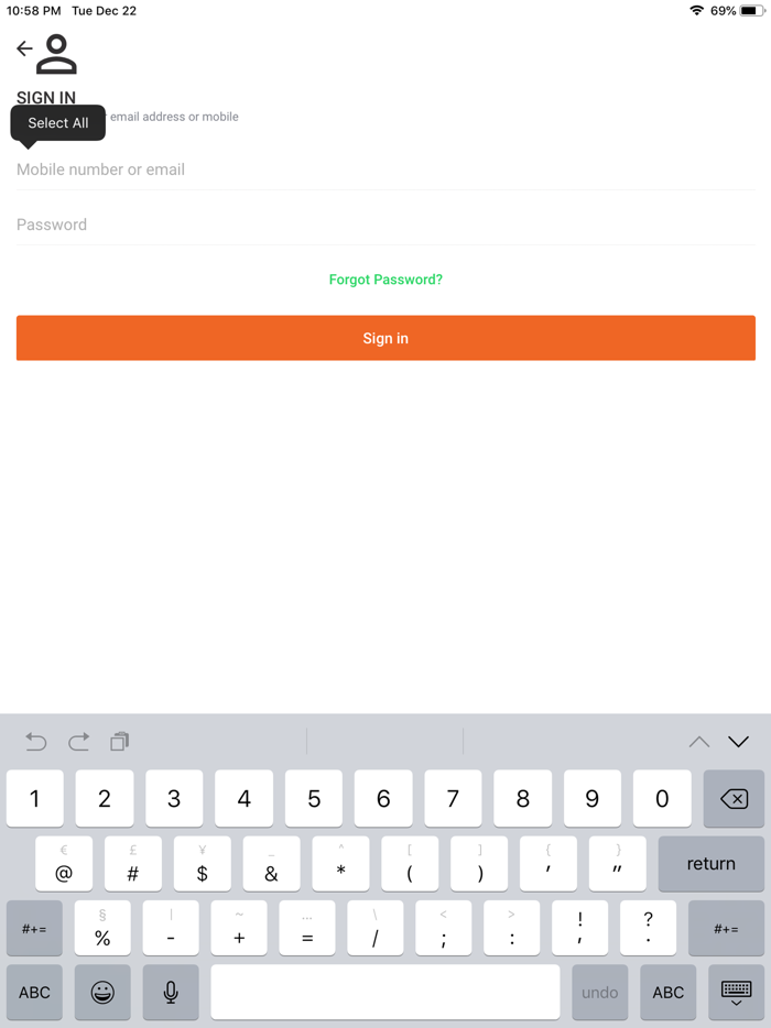 Sizzling Flavours App