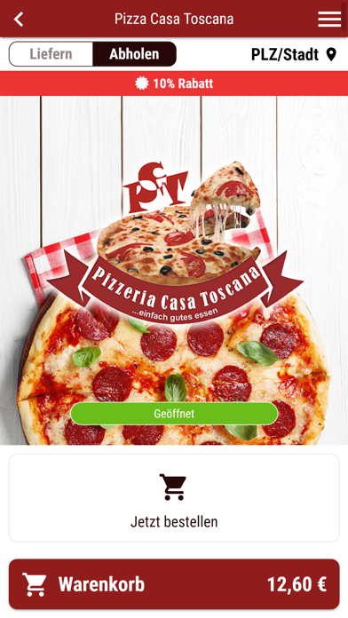 How to cancel & delete Pizzeria Casa Toscana from iphone & ipad 1