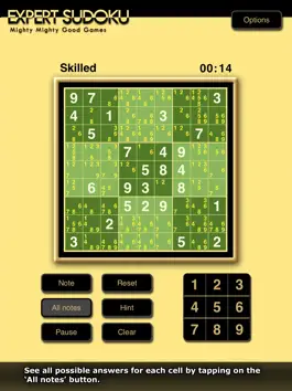 Game screenshot Expert Sudoku HD hack