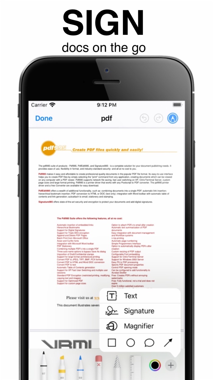Scanner PDF Scan Document OCR