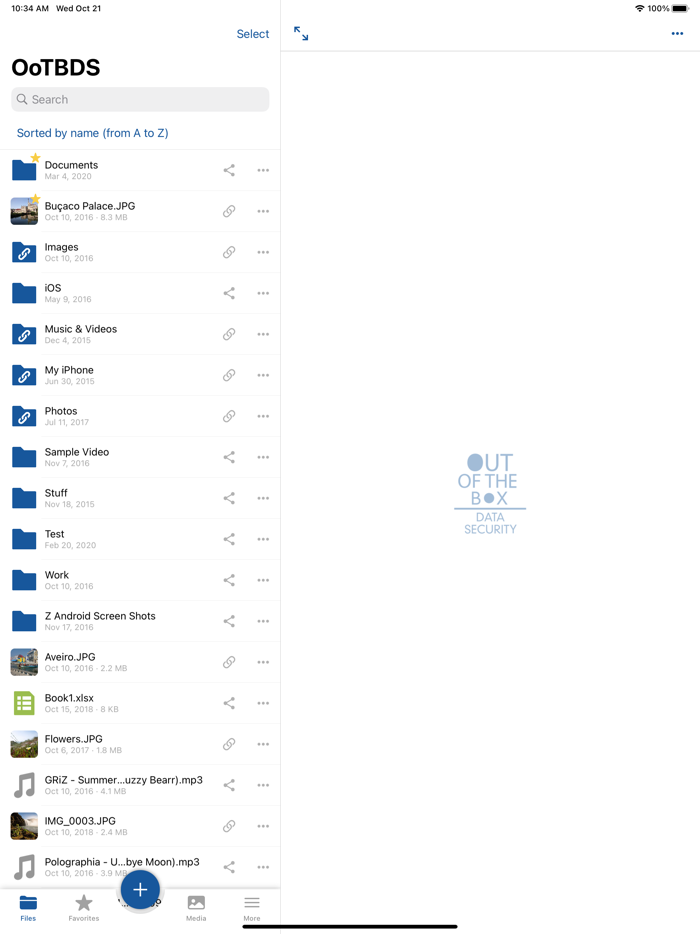 Out of The Box Data Security