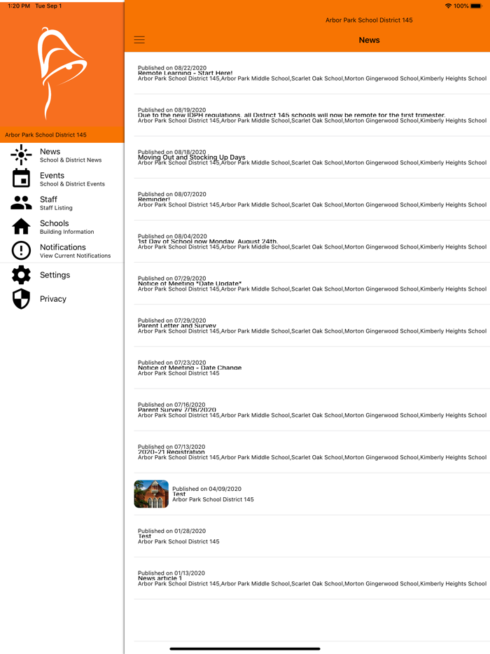 Arbor Park School District 145