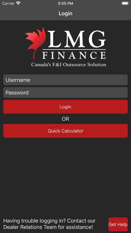 LMG Finance Mobile App