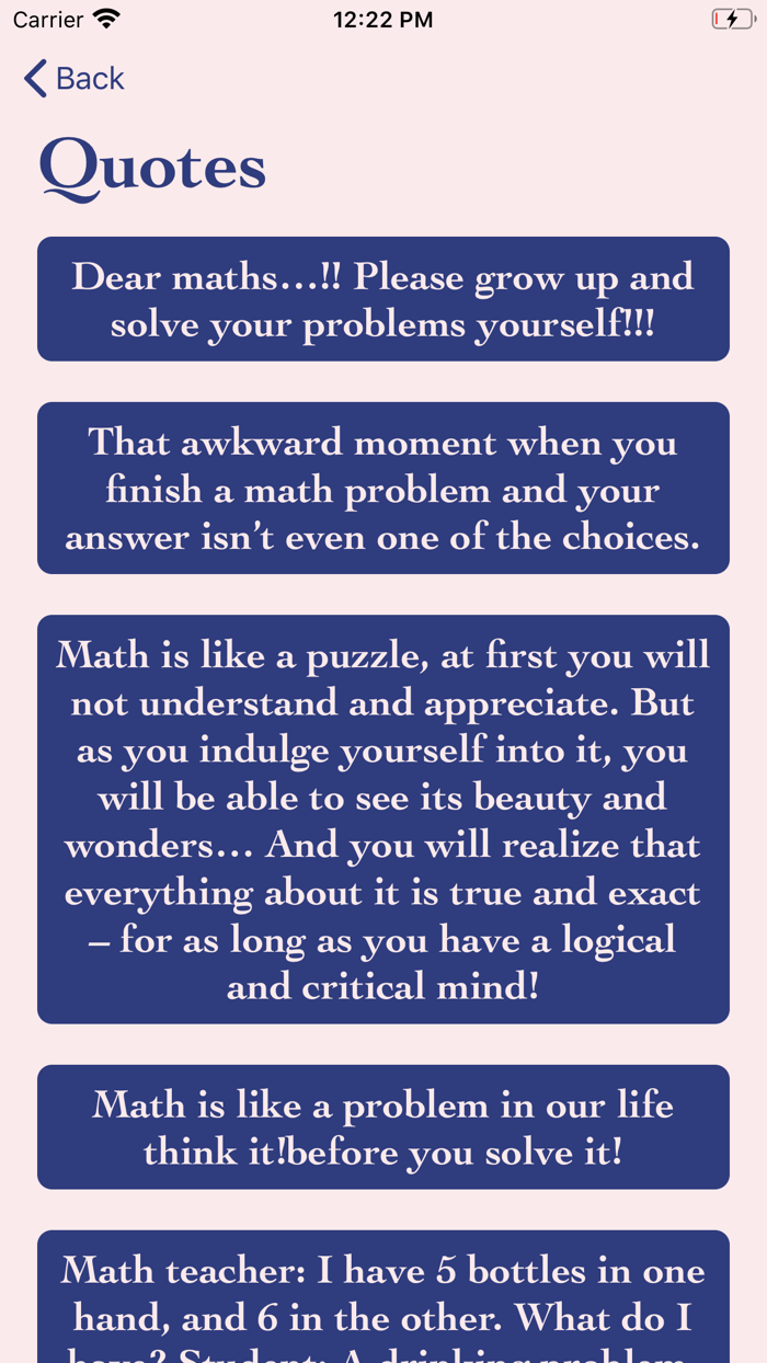 Maths Formulas  Symbols