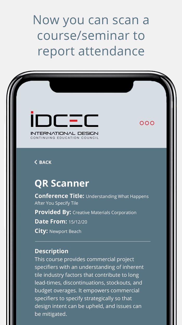 IDCEC Mobile Attendance App