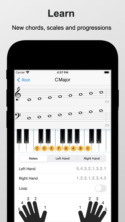 Piano Chords and Scales by Sincere Apps