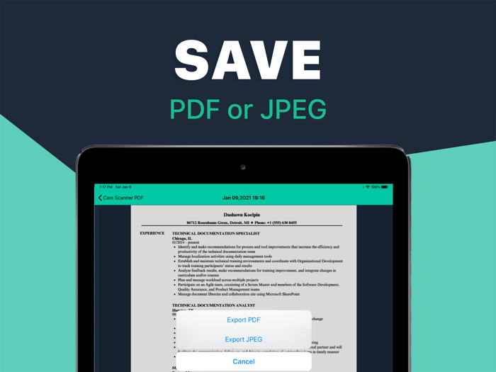 Cam Scanner  PDF Scanner Pro