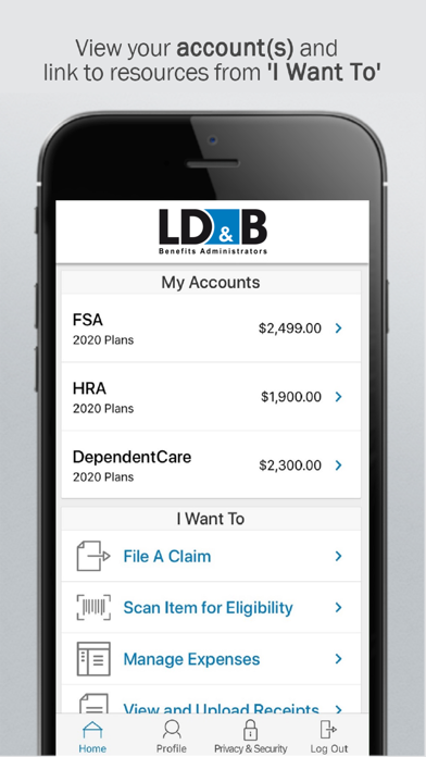 How to cancel & delete LD&B Benefits Administrators from iphone & ipad 1