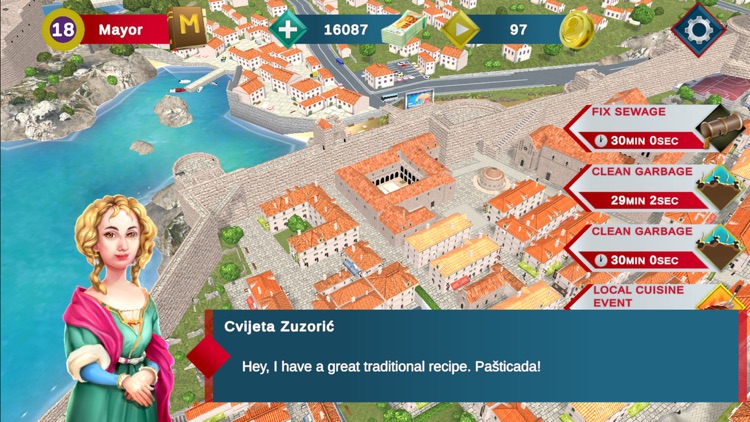 MyDubrovnik Game