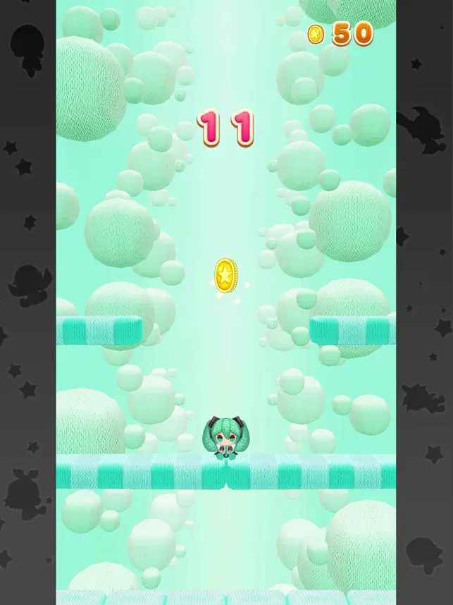 Screenshot 2 Hatsune Miku Amiguru Jump iphone