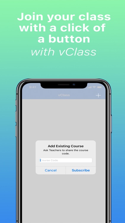 vClass: Live teaching platform