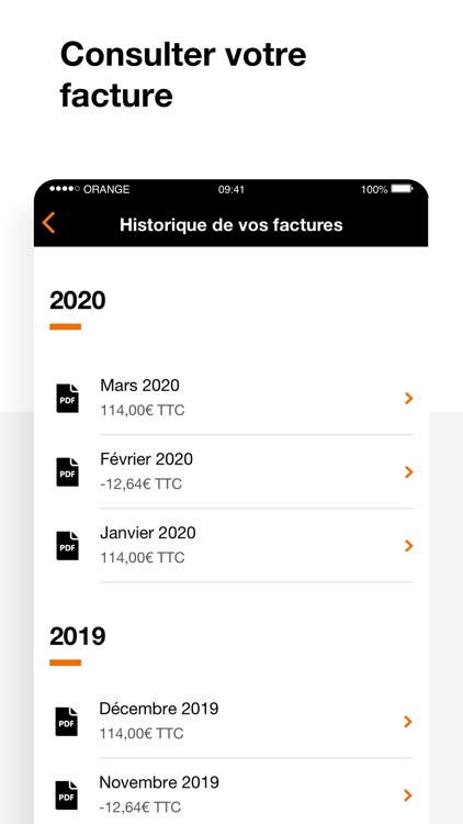 Orange Pro, espace client pro screenshot-3