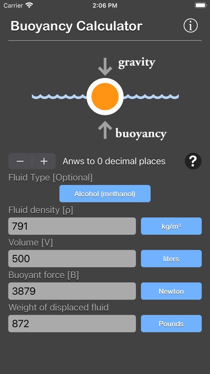 Buoyancy Calculator screenshot-6