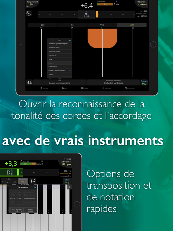TonalEnergy Accordeur et Métro TonalEnergy Accordeur et Métro