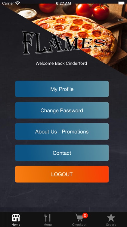 Flames Pizza MitchelDean