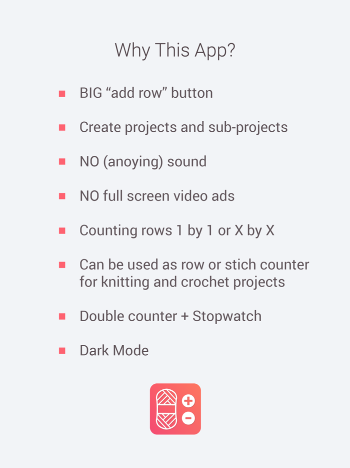 Easy Knitty Row Counter knit