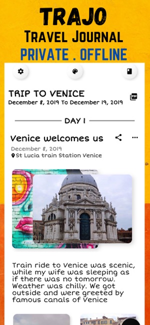 Travel Bullet Journal - Trajo(圖1)-速報App