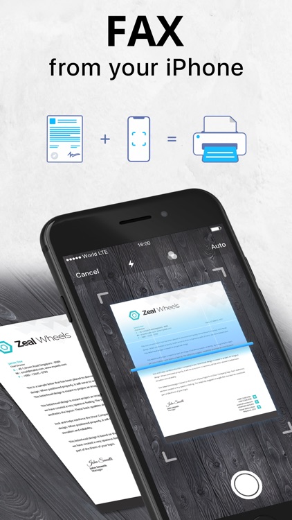 Fax for iPhone ▹
