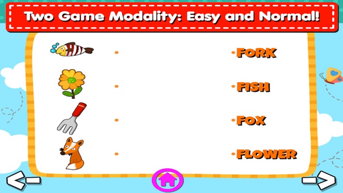 Match Words To Pictures