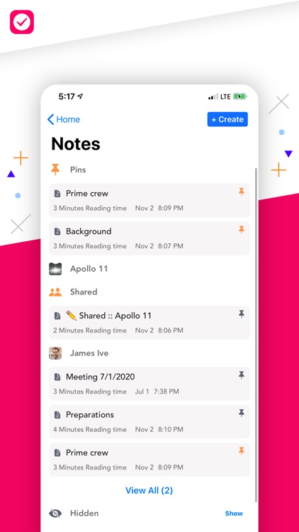 Nural - Tasks, Notes, Messages screenshot-5