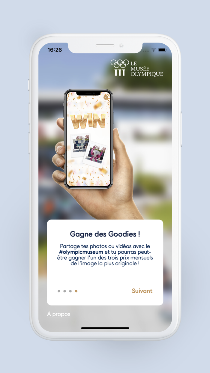 The Olympic Museum in AR