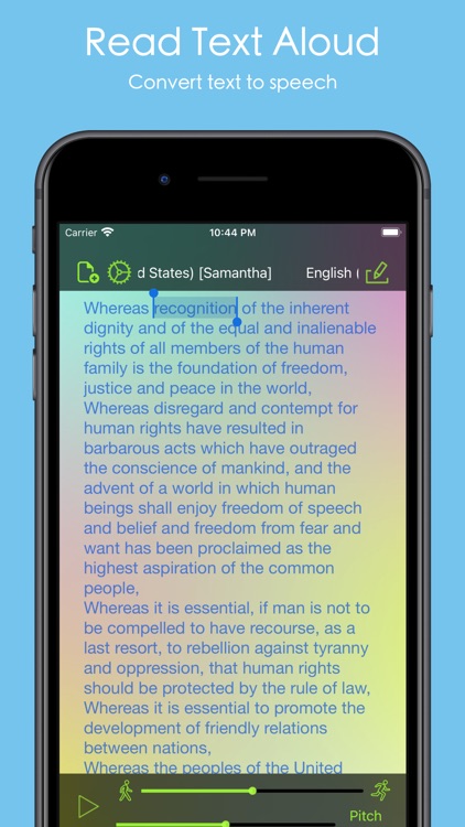 text to speech app definition