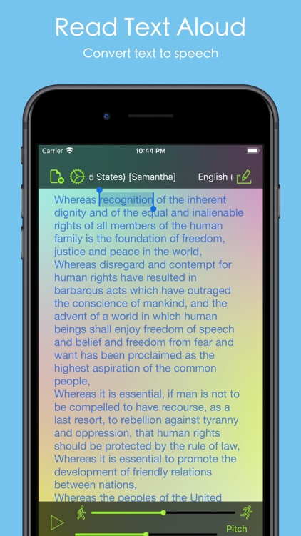 text to speech ps app