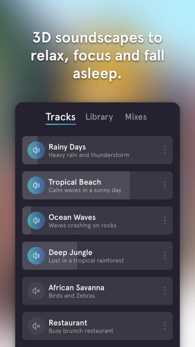 Serene – Ambient 3D Sounds screenshot 2