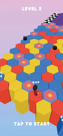Game screenshot Hexaway apk
