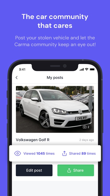 Carma - Keeping your cars safe