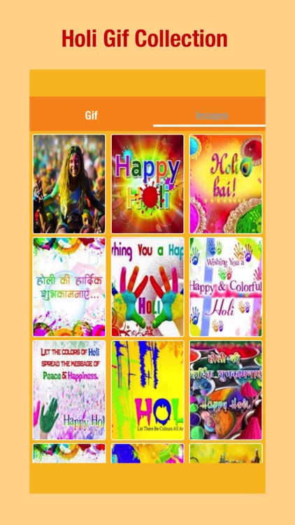 Holi GiF Collection & Cards