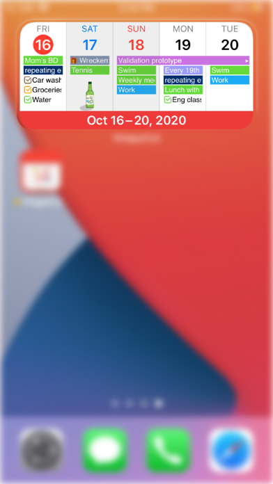 WidgetCal-Calendar Widget screenshot 2