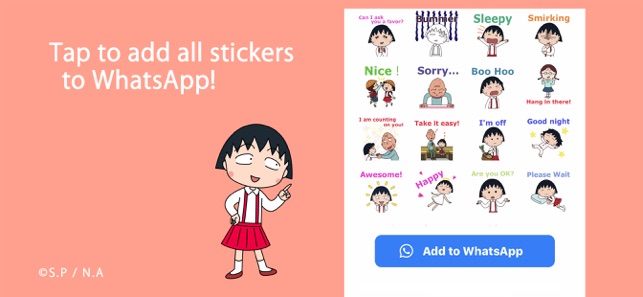 Chibi Maruko Chan Stickers(圖2)-速報App