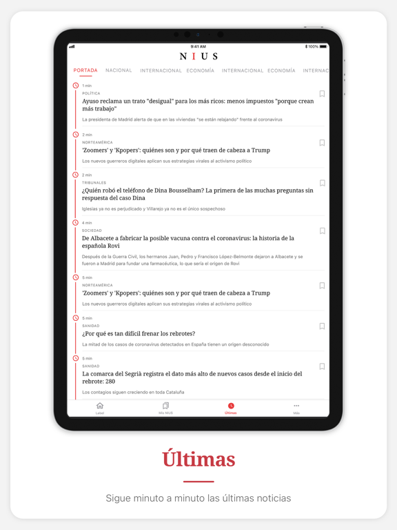 NIUS: Actualidad e información screenshot 2